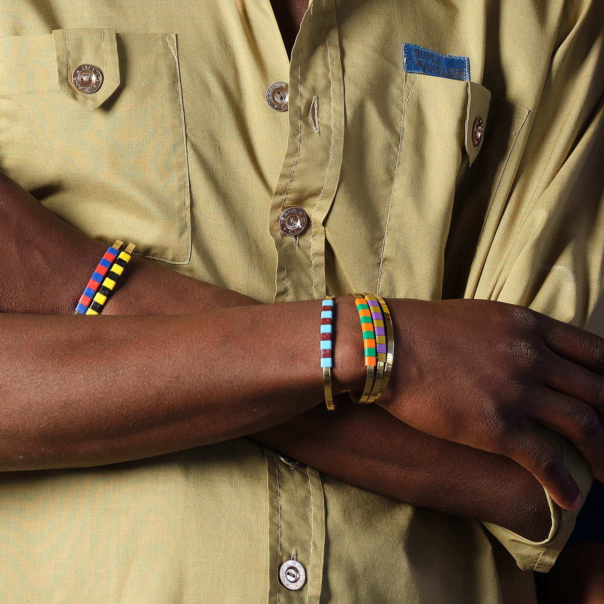 BAEKKE Brass Bracelet - HONEY BEE