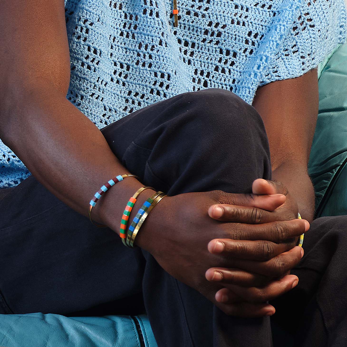 BAEKKE Brass Bracelet - DARK FOREST