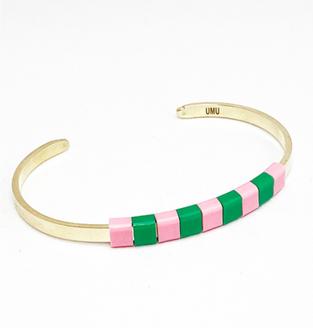 BAEKKE Brass Bracelet - CHERRY BLOSSOM