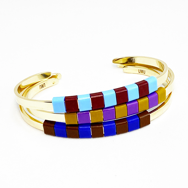 BAEKKE Brass Bracelet - DARK NIGHT