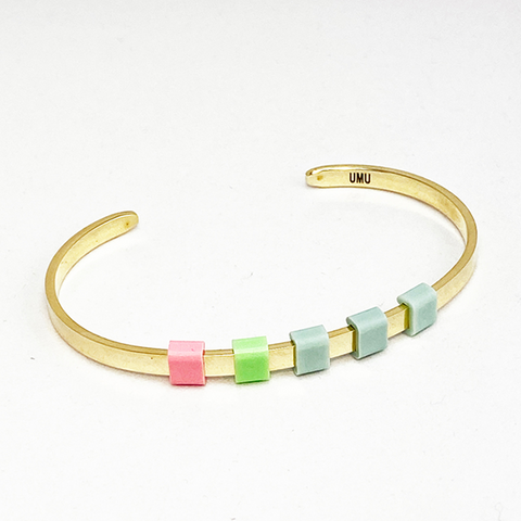 BAEKKE Brass Bracelet - MINTY FRESH