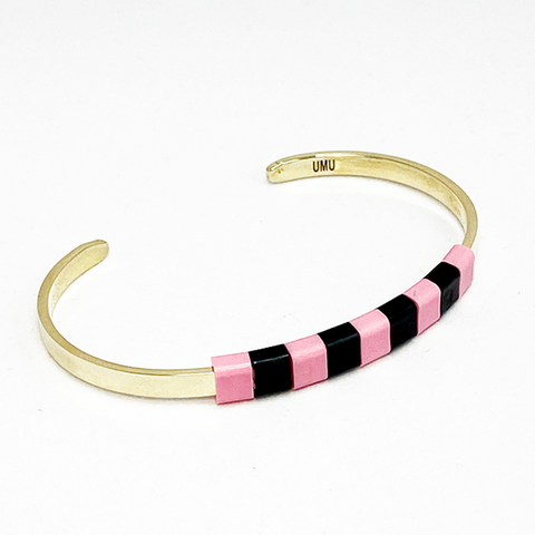 BAEKKE Brass Bracelet -  PINK PANTHER